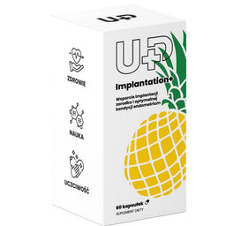 UP Health Pharma Implantation+ UP Nowe Życie implantacja zarodka suplement diety 60 kapsułek