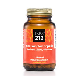 LABS212 Zinc Complex Capsule suplement diety 45 kapsułek