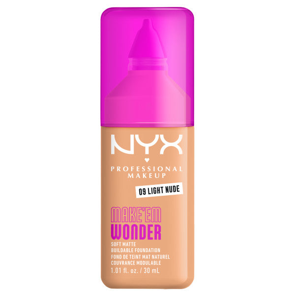 NYX Professional MakeUp Make'Em Wonder podkład do twarzy z długotrwałym kryciem