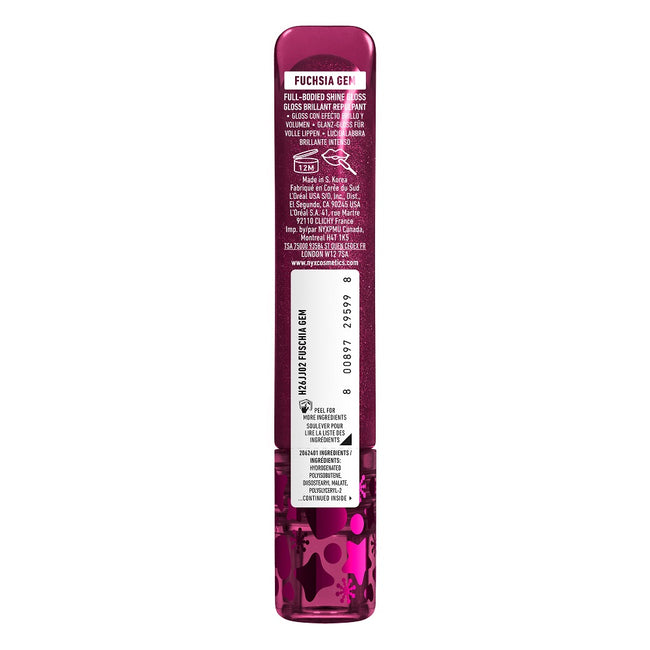 NYX Professional MakeUp Jelly Gem błyszczyk do ust z wysokim połyskiem 7.5ml