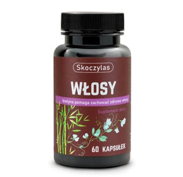 Skoczylas Włosy L-cysteina + biotyna + L-metionina suplement diety 60 kapsułek