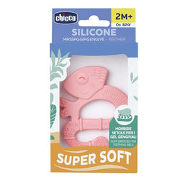 Chicco Gryzak silikonowy miękki Jaszczurka 2m+ Girl