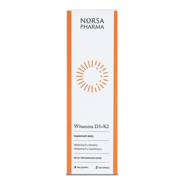 Norsa Pharma Witamina D3+K2 suplement diety w kroplach 50ml