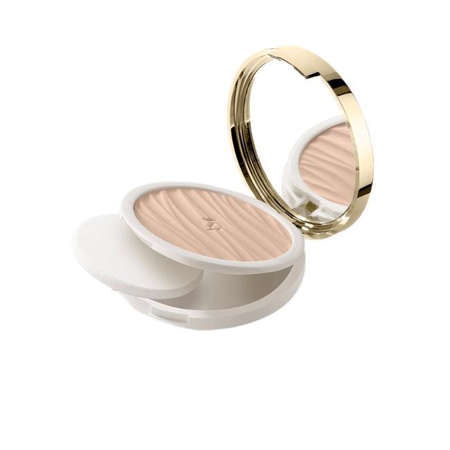 KIKO Milano Gold Reflections Summerproof Powder Foundation SPF50 matujący podkład w pudrze