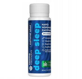 Cosma Cannabis Deep Sleep naturalny shot wspierający sen 80ml