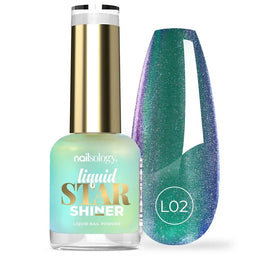 Clavier Nailsology Liquid Star Shiner pyłek w płynie L02 Lacerta 8ml