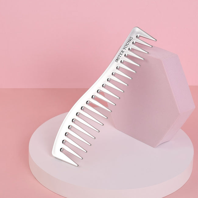 Sister Young Zuri Styling Hair Comb grzebień do włosów Silver