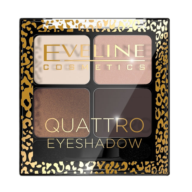 Eveline Cosmetics Quattro Eyeshadow poczwórny cień do powiek 7.2g
