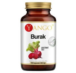 Yango Burak ekstrakt suplement diety 100 kapsułek