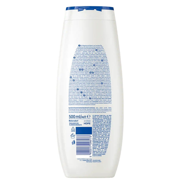 Nivea Coconut & Jojoba Oil żel pod prysznic 500ml