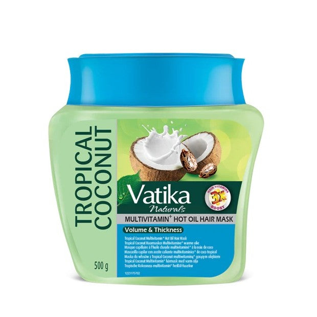 Dabur Vatika Tropical Coconut maska do włosów zwiększająca objętość 500g