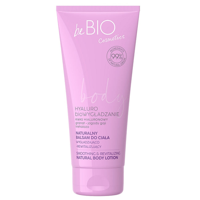 BeBio Ewa Chodakowska Hyaluro bioWygładzanie naturalny balsam do ciała wygładzająco-rewitalizujący 200ml