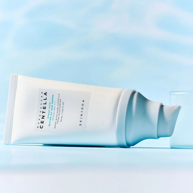 SKIN1004 Madagascar Centella Hyalu-Cica Water-Fit Sun Serum lekki nawilżający krem przeciwsłoneczny SPF50+ PA++++ 50ml