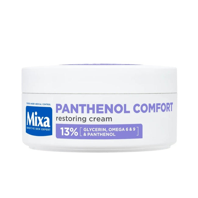 MIXA Panthenol Comfort kojący krem do twarzy dłoni i ciała 150ml