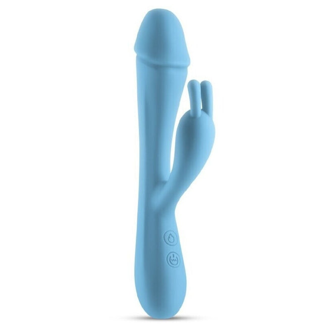 NS Novelties Obsessions Scarlett wibrator króliczek Light Blue