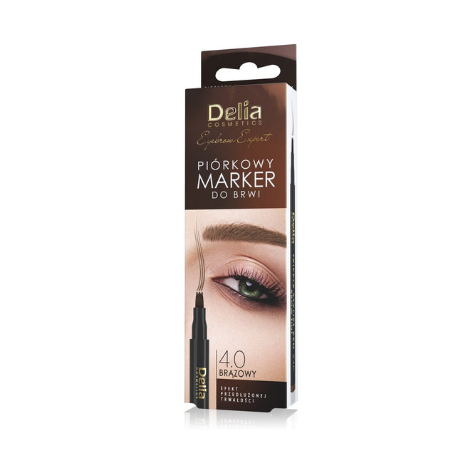Delia Tripple Stylist Pen 24H piórkowy marker do brwi