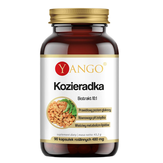 Yango Kozieradka suplement diety 90 kapsułek
