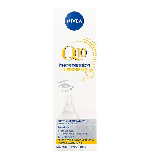 Nivea Q10 Ujędrnienie przeciwzmarszczkowy krem pod oczy 15ml