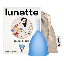 Lunette Period Cup kubeczek menstruacyjny Niebieski rozmiar 1