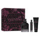 Valentino Uomo Born in Roma zestaw woda toaletowa spray 100ml + żel pod prysznic 75ml + woda toaletowa spray 15ml