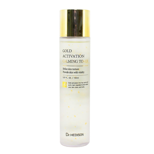 Dr.HEDISON Gold Activation Calming Toner kojący tonik do twarzy 150ml