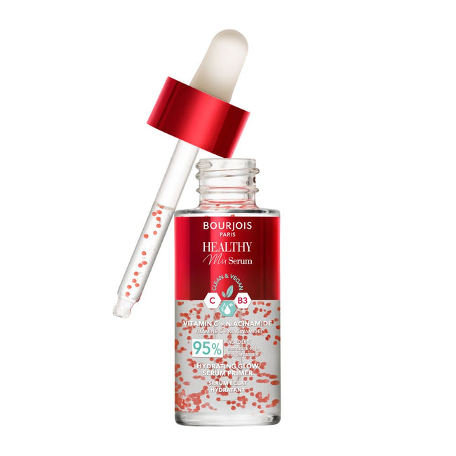 Bourjois Healthy Mix Serum Primer rozświetlający primer-serum do twarzy z witaminą C i niacynamidem
