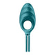Satisfyer Swordsman wibrujący pierścień na penisa Green
