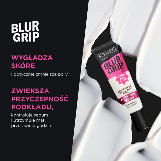 Eveline Cosmetics Blur Grip baza matująca pod makijaż 30ml