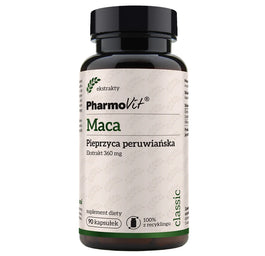 Pharmovit Maca Pieprzyca peruwiańska 360 mg suplement diety 90 kapsułek