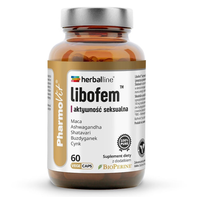 Pharmovit Libofem aktywność seksualna suplement diety 60 kapsułek