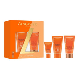 Lancaster My Sun Routine zestaw mleczko do ciała SPF30 50ml + balsam po opalaniu 50ml + krem do twarzy SPF30 3ml