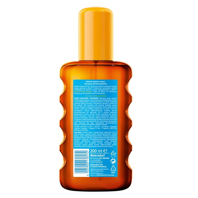 Nivea Sun Protect & Bronze olejek do opalania w sprayu aktywujący naturalną opaleniznę SPF30 200ml