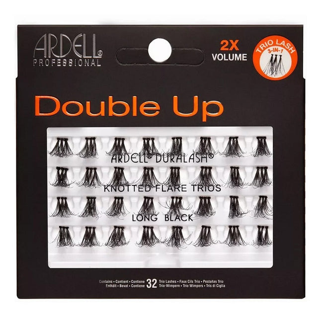 Ardell Double Up kępki rzęs z węzełkami 32szt