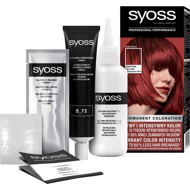 Syoss Permanent Coloration Pantone farba do włosów trwale koloryzująca