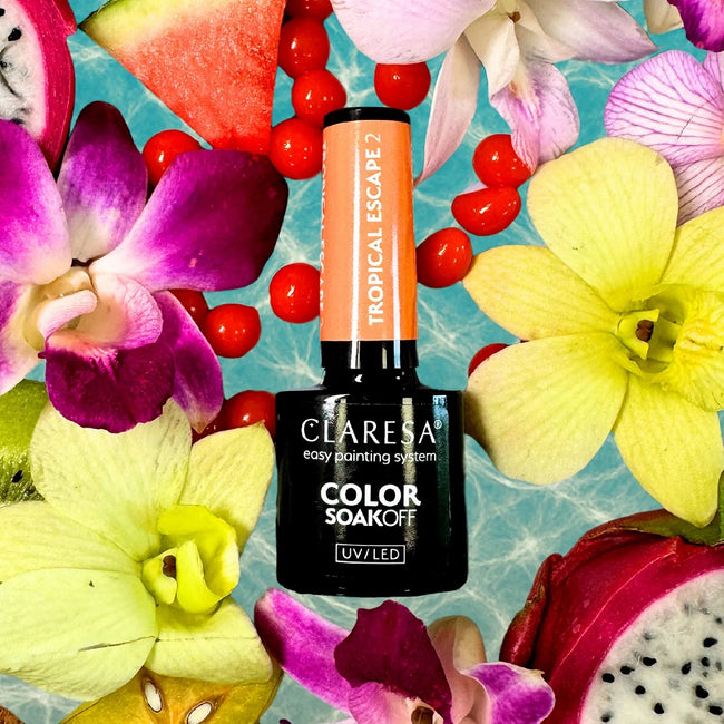 Claresa Color Soak Off UV/LED Tropical Escape lakier hybrydowy 5g