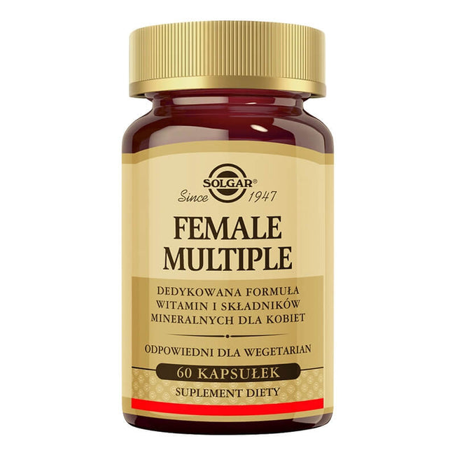 Solgar Female Multiple suplement diety 60 kapsułek