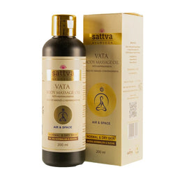 Sattva Body Massage Oil ajurwedyjski olejek do masażu Vata 200ml