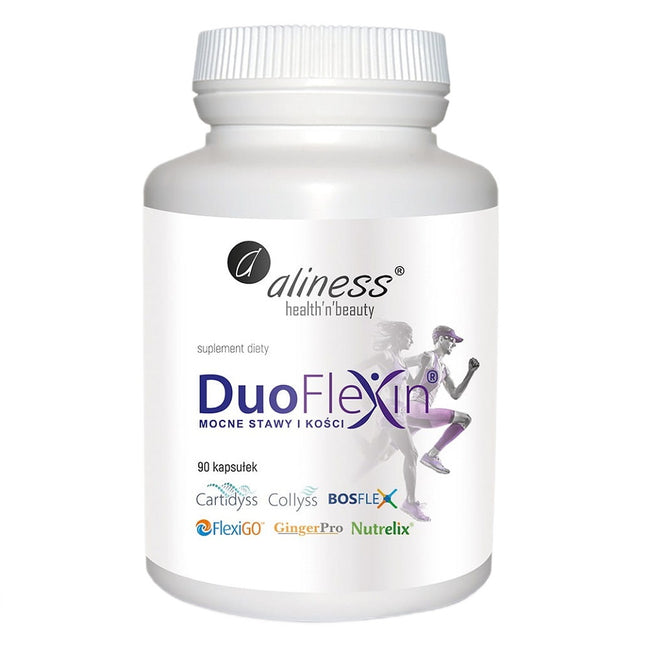 Aliness Duoflexin® mocne stawy i kości 100% natural suplement diety 90 kapsułek