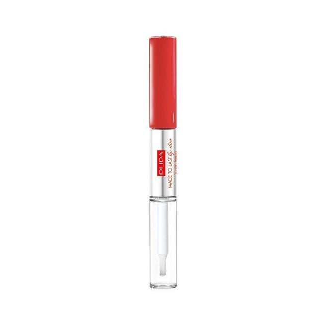 Pupa Milano Made To Last Lip Duo wodoodporna pomadka w płynie i błyszczyk  2x4ml