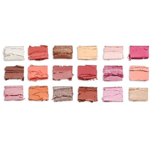 Makeup Revolution I Heart Revolution Chocolate Eyeshadow Palette paleta cieni do powiek Strawberry Cheesecake 18g