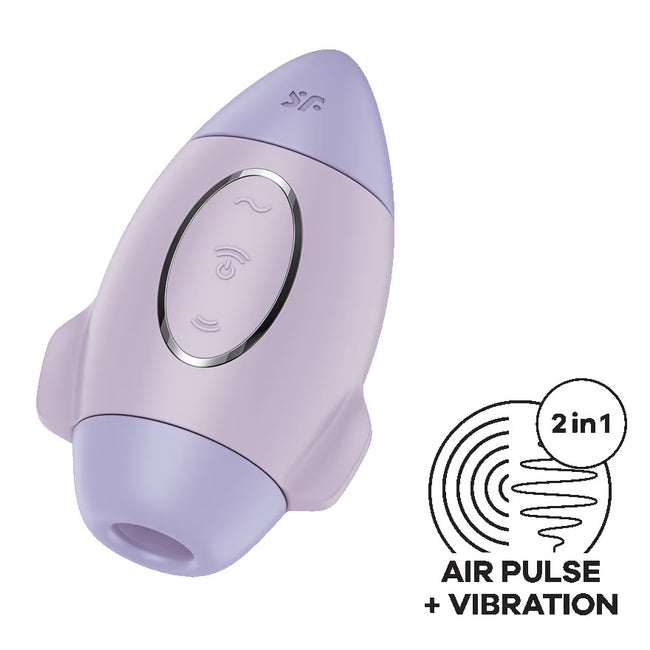 Satisfyer Mission Control powietrzny stymulator łechtaczki Violet