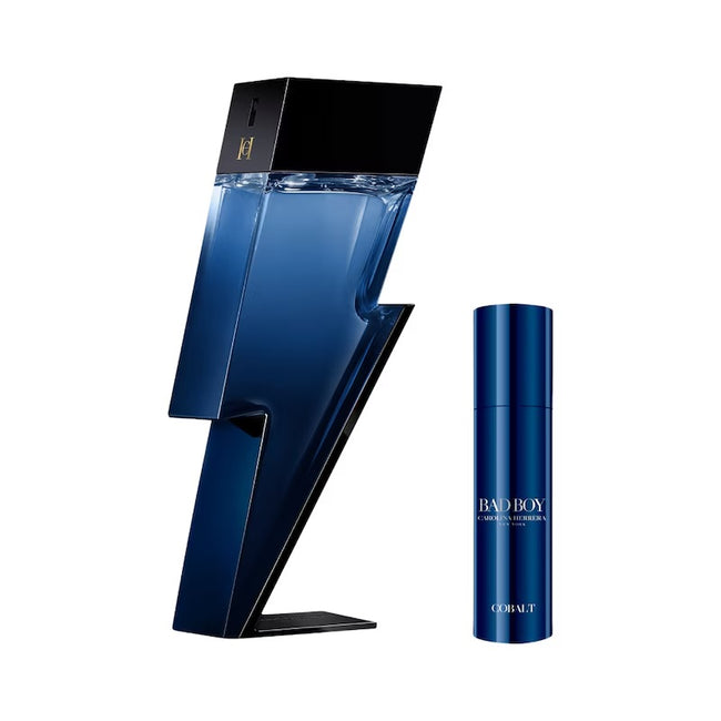 Carolina Herrera Bad Boy Cobalt zestaw woda perfumowana spray 100ml + woda perfumowana spray 10ml