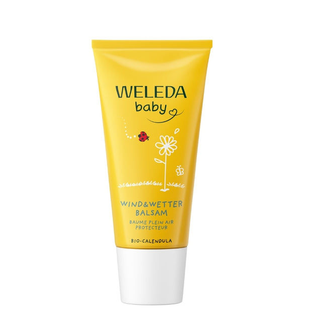 Weleda Baby ochronny krem dla dzieci na niepogodę i wiatr z nagietkiem lekarskim 30ml
