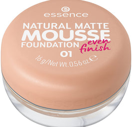 Essence Natural Matte Mousse Foundation podkład do twarzy w musie