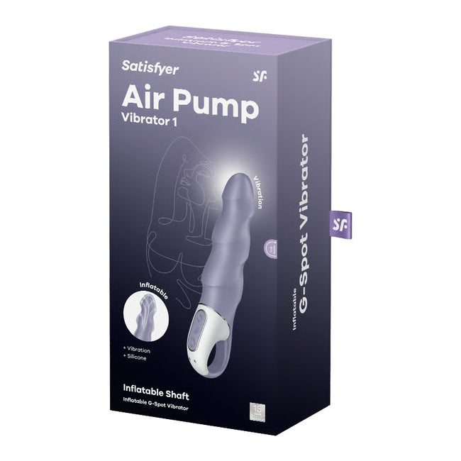 Satisfyer Air Pump Vibrator 1 wibrator z pompką Violet