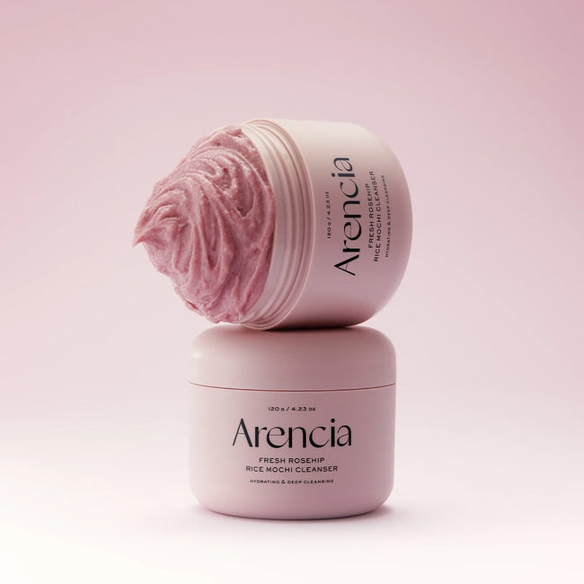 Arencia Fresh Rosehip Rice Mochi Cleanser nawilżająco-oczyszczająca pasta do mycia twarzy 120g