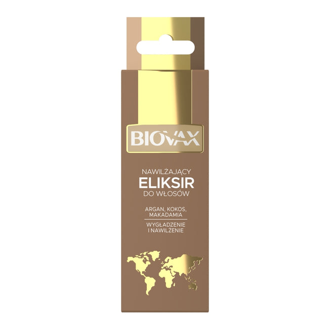 BIOVAX Naturalne Oleje nawilżający eliksir do włosów 15ml