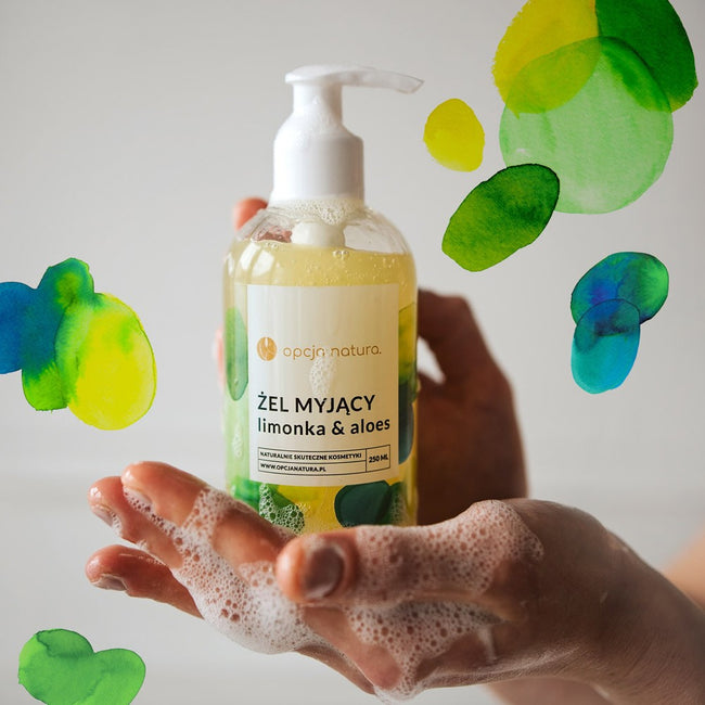 Opcja Natura Żel myjący Limonka & Aloes 250ml