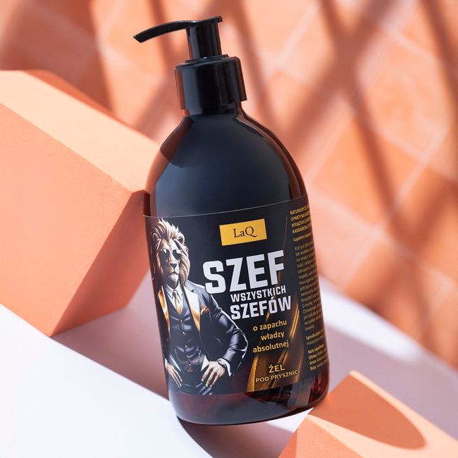 LaQ Żel pod prysznic dla mężczyzn 8w1 Szef Wszystkich Szefów Premium 500ml