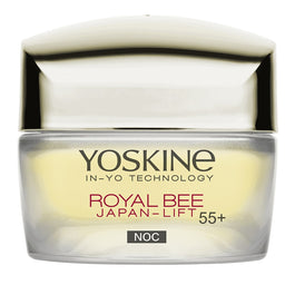 Yoskine Royal Bee Japan-Lift przeciwzmarszczkowy krem do twarzy na noc 55+ 50ml